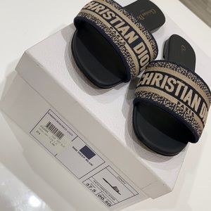 Christian Dior deep blue DWAY Sandal